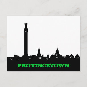 Provincetown postcard map