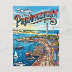 Provincetown USA Postcard