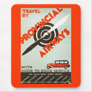 Provincial Airways Mouse Pad