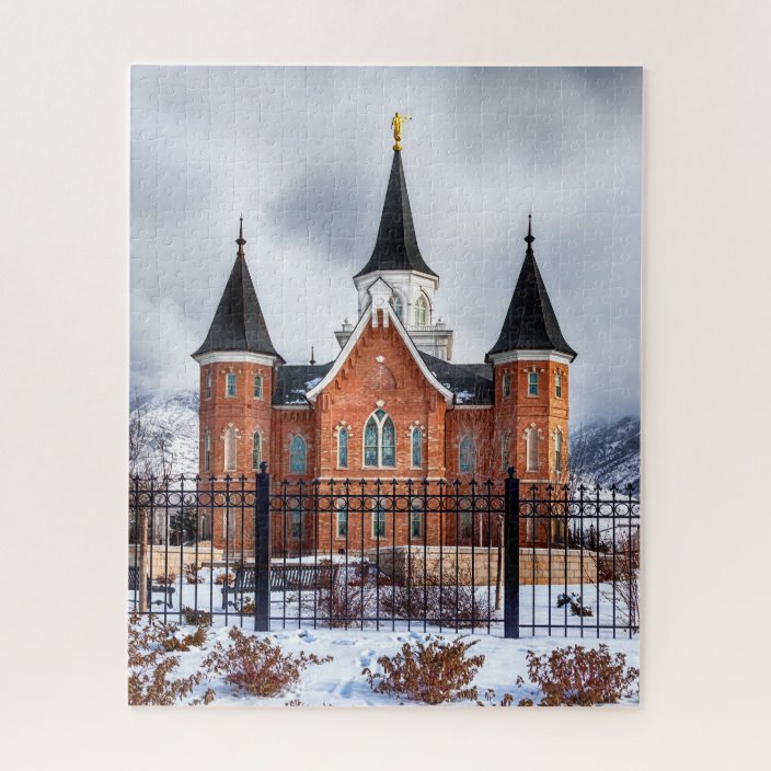 Provo City Center LDS Temple Puzzle, puzzles | Zazzle.com