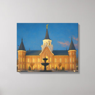 Provo City Center Temple Painting™ LDS Art Canvas Print