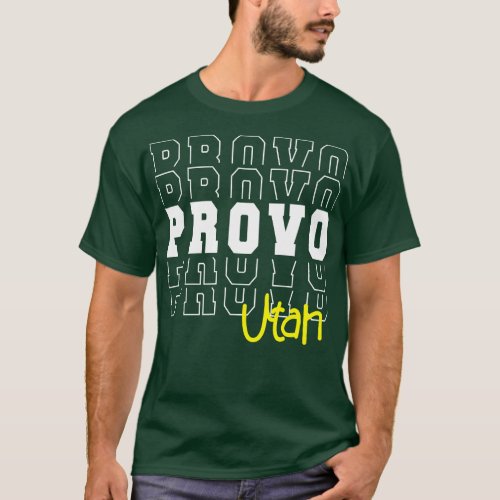 Provo city Utah Provo UT T_Shirt