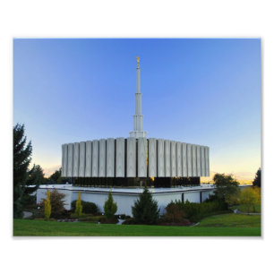 Provo, Utah LDS Temple Photo Print