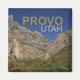 Provo Utah Travel Photo Souvenir Fridge Magnet