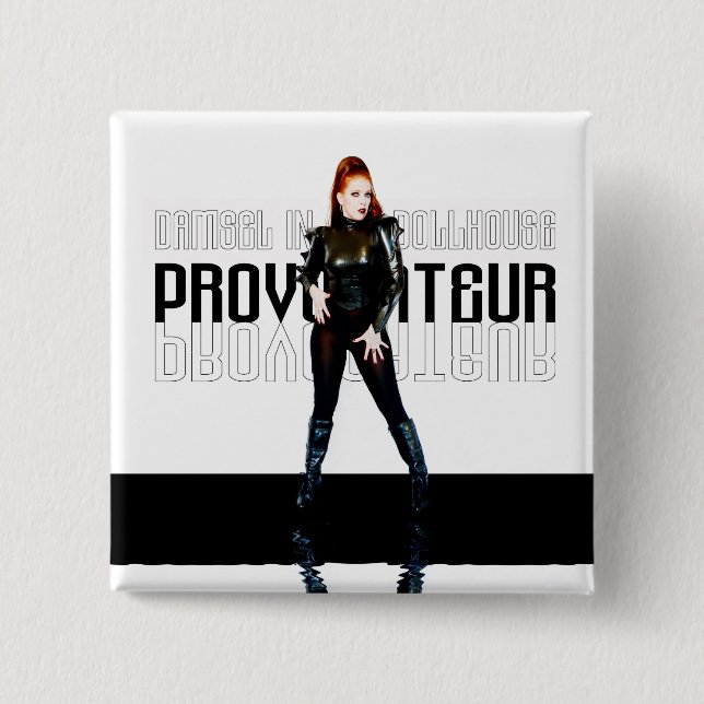 Provocateur Album Cover 2 Inch Square Button (Front)