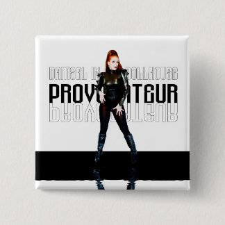 Provocateur Album Cover 2 Inch Square Button