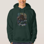 Prowling Cougar Mountain Lion Art Design Hoodie at Zazzle