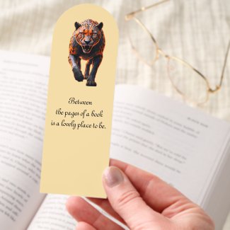 Prowling Panther Bookmark