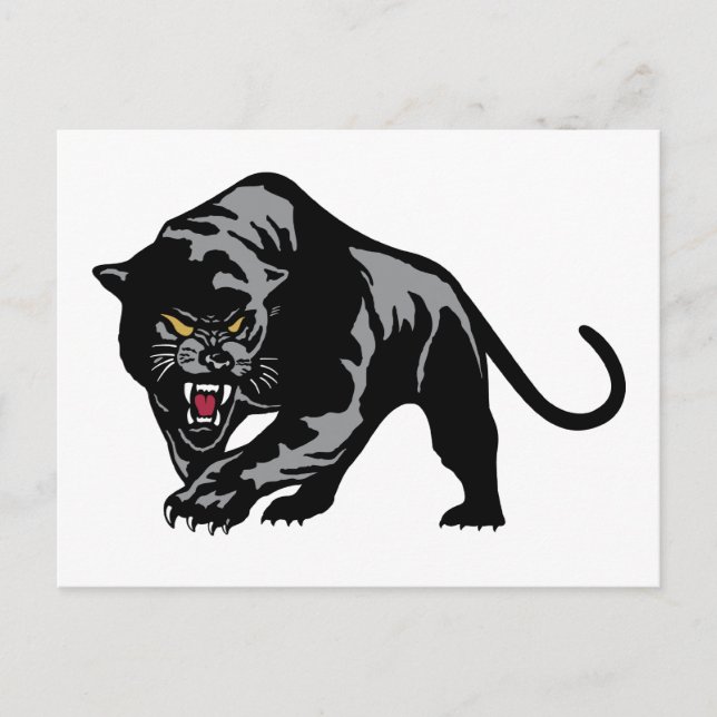 Prowling Panther Postcard (Front)