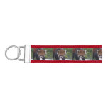 Prowling Red Panda Wrist Keychain