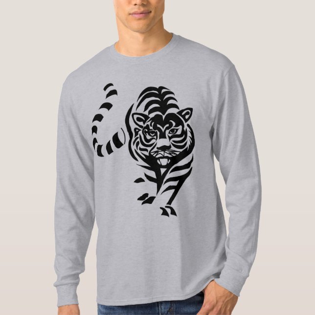 Prowling Tiger T-Shirt (Front)