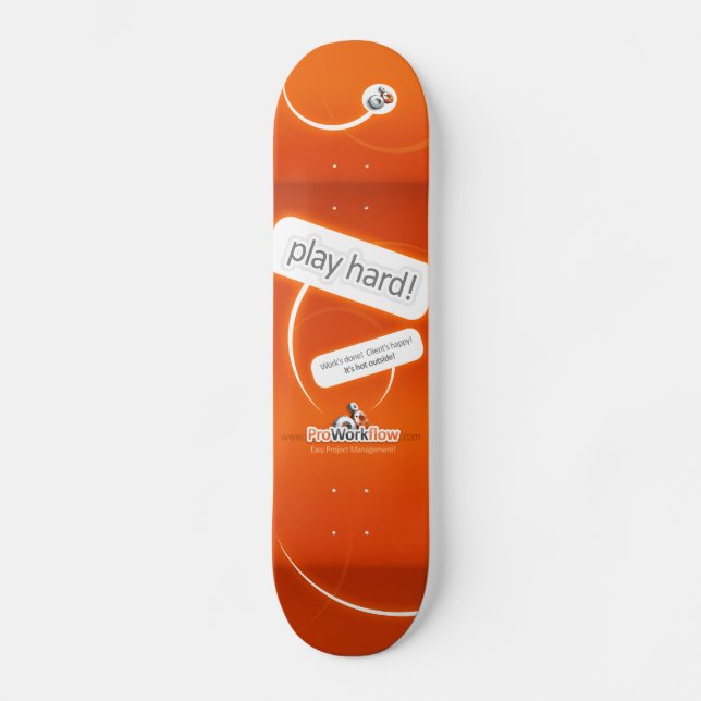 ProWorkflow Skateboard - Comp Deck (Front)