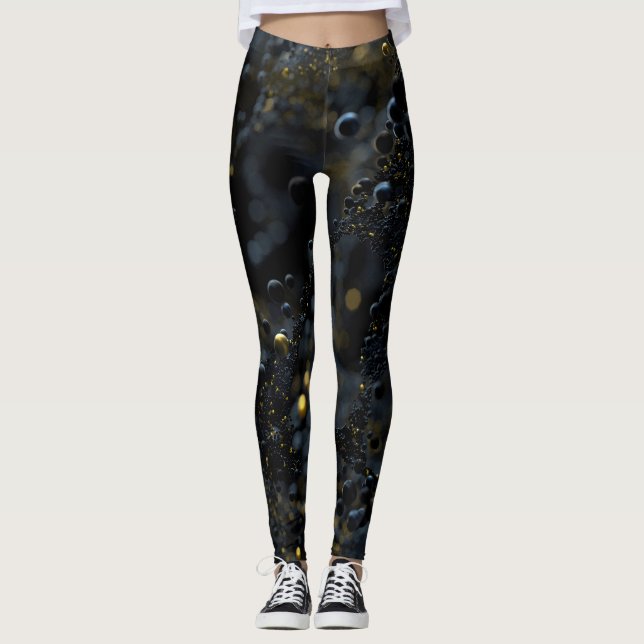 Proxima (Black) Leggings (Front)