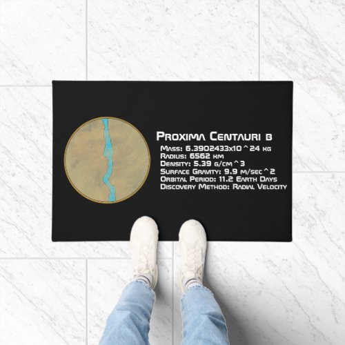 Proxima Centauri b Technical Data Doormat