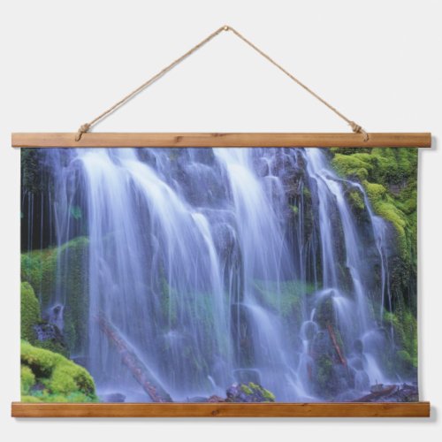Proxy Falls in Oregons Central Cascade Mountains Hanging Tapestry