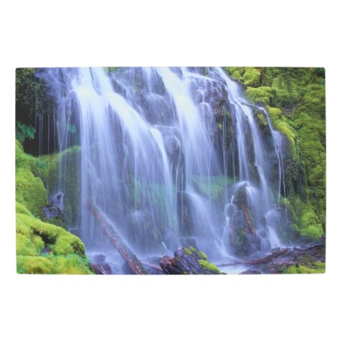 Proxy Falls in Oregons Central Cascade Mountains Metal Print