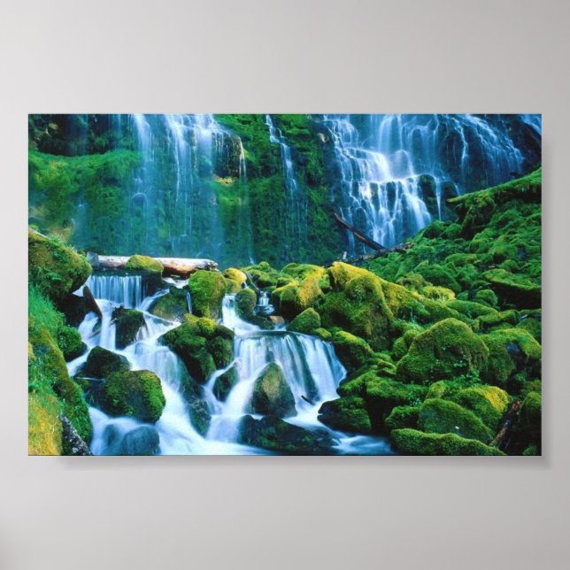 Proxy Falls, Oregon Poster (Front)