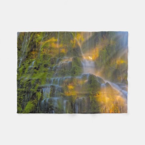 Proxy Falls Three Sisters Wilderness Oregon Fleece Blanket