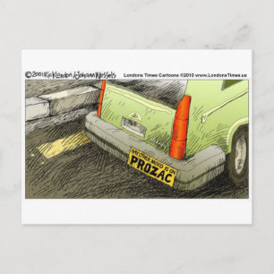 Prozac Bumper Sticker Funny Tees Cards & Gifts