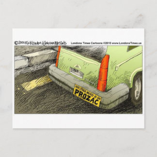 Prozac Bumper Sticker Funny Tees Cards & Gifts