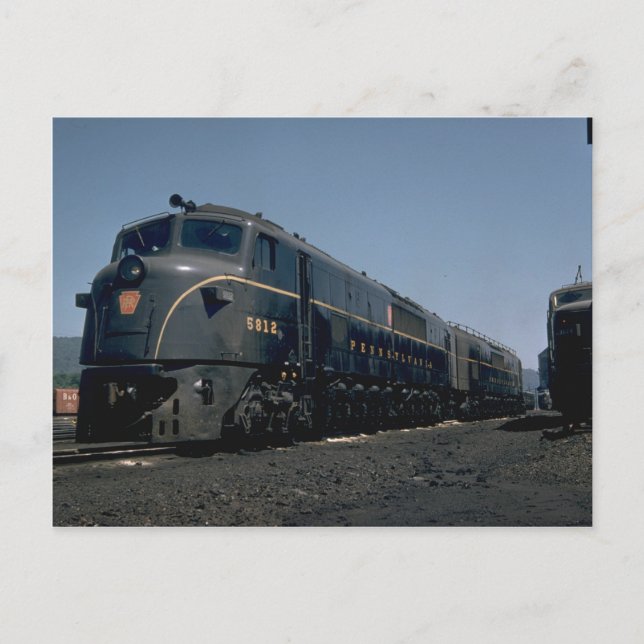 PRR Baldwin "Shark" Postcard (Front)