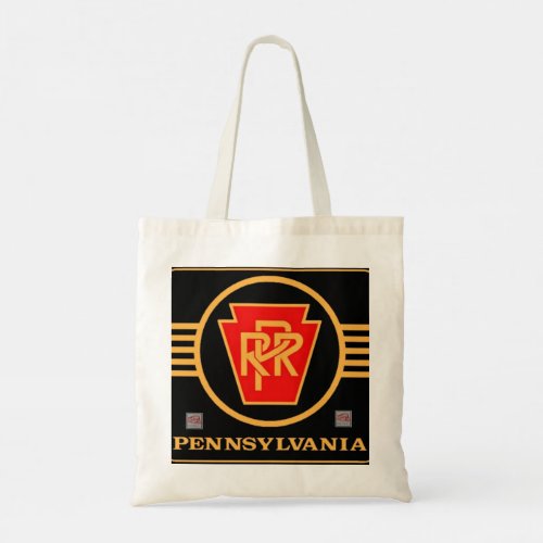PRR Black and Gold Logo Tote Bag