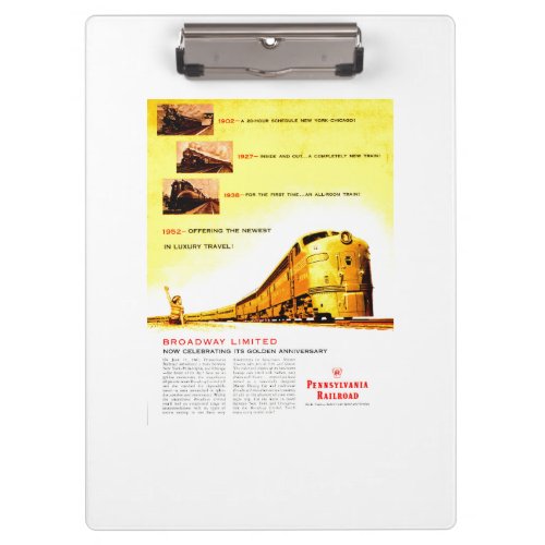 PRR Broadway Limited 50th anniversary     Clipboard