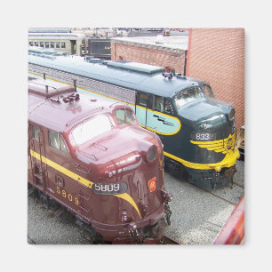 PRR E8A 5809 and ERIE E8A 833 @ Steamtown Magnet