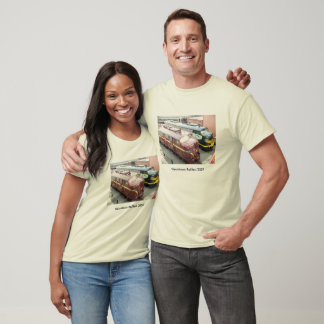 PRR E8A 5809 and ERIE E8A 833 @ Steamtown T-Shirt