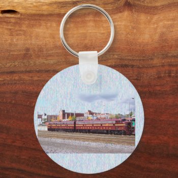Prr E-8a(jtfs) 5809 And 5711 At Altoona Railfest   Keychain by stanrail at Zazzle