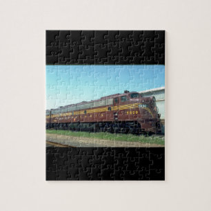 PRR EMD E-7AA set #4222_Trains Jigsaw Puzzle