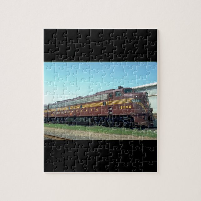 PRR EMD E-7AA set #4222_Trains Jigsaw Puzzle (Vertical)