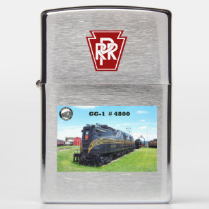 PRR GG1 4800 front view i Zippo Lighter