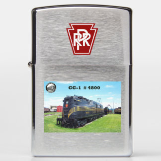 PRR GG1 4800 front view               i Zippo Lighter