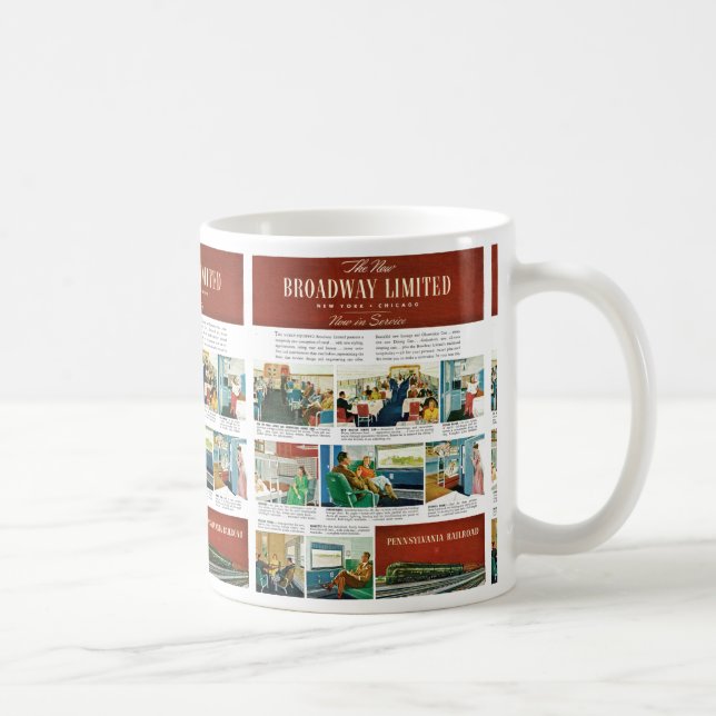 PRR New Broadway Limited Coffee Mug (Right)