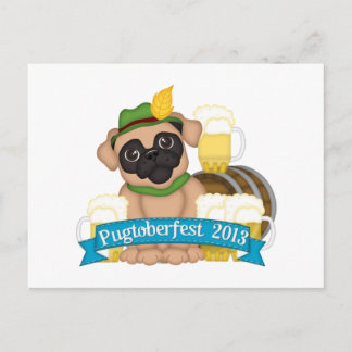 PRSDC Pugtoberfest 3 Postcard