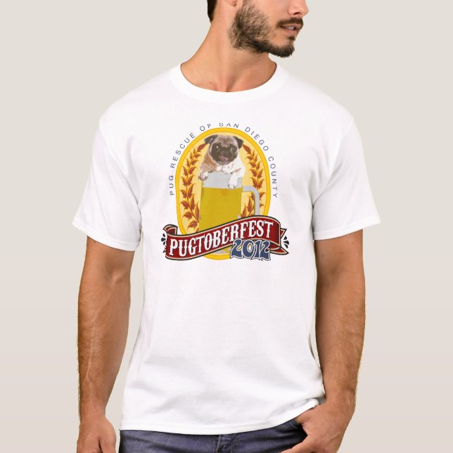 PRSDC Pugtoberfest Logo T-Shirt (Front)