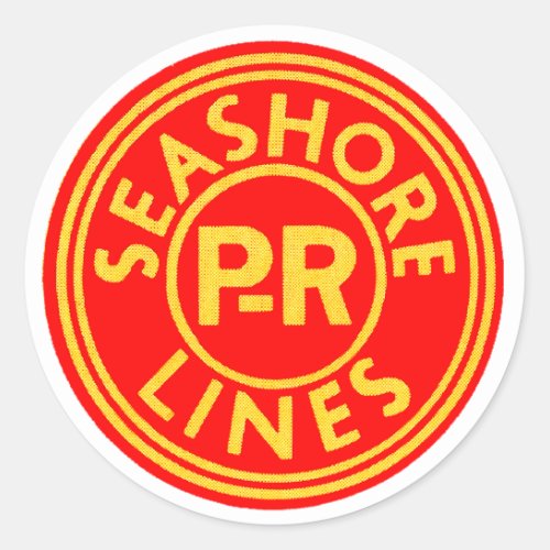  PRSL 1936 Logo    Classic Round Sticker