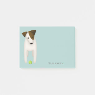PRT JRT dog with cute head tilt Post-it Notes