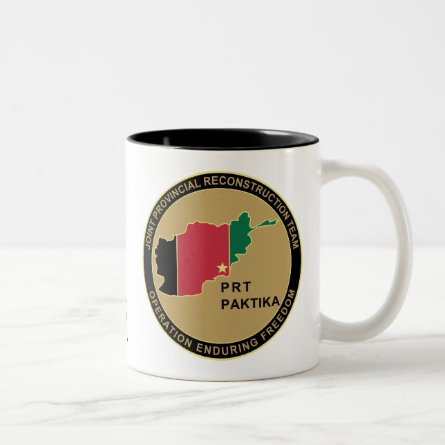 PRT Paktika Army Two-Tone Coffee Mug (Right)
