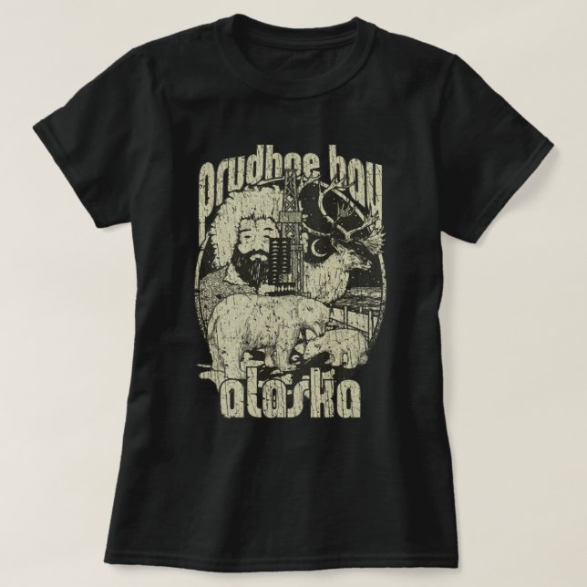 Prudhoe Bay, Alaska 1826 T-Shirt (Design Front)