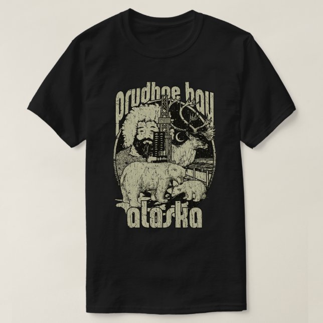 Prudhoe Bay Alaska 1826 TShirt (Design Front)