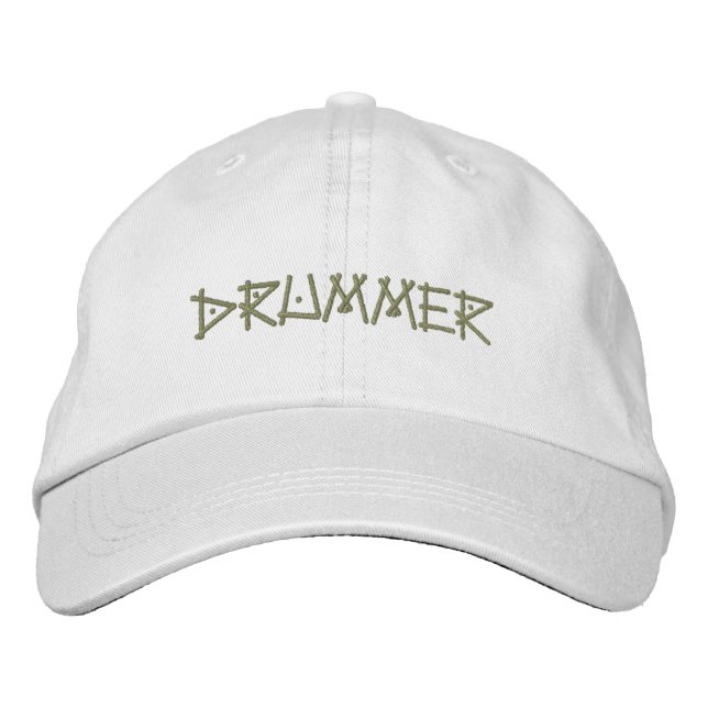 PRUMMER EMBROIDERED BASEBALL CAP (Front)