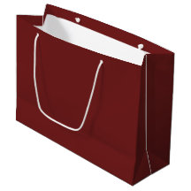 Prune-Colored Large Gift Bag
