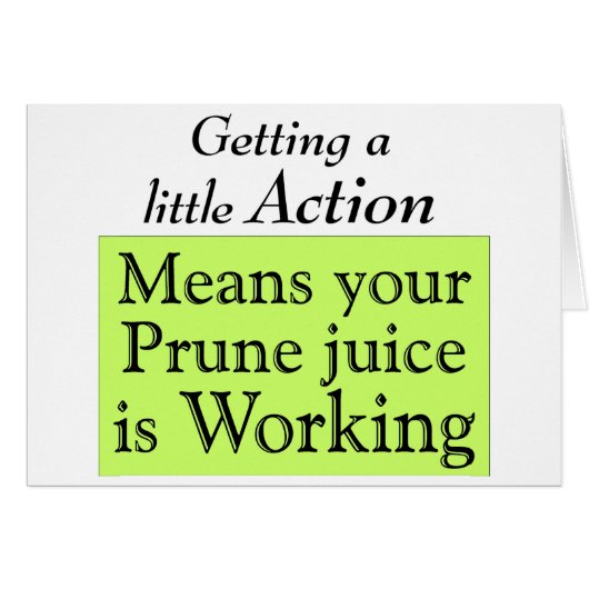 Prune juice cards (Front Horizontal)