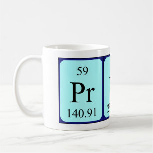 Prune periodic table name mug