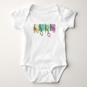 Prusik Knots Friction Hitches Baby Bodysuit by earlykirky at Zazzle
