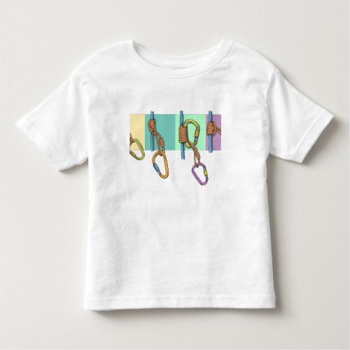 Prusik knots friction hitches toddler t_shirt