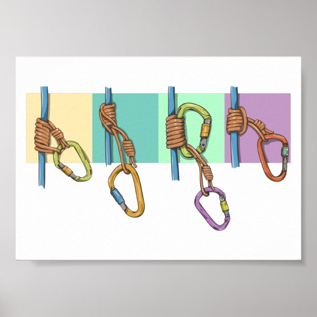 PRUSIK Thirdhand, Manchard, Klemheist, Bachmann Poster (Front)