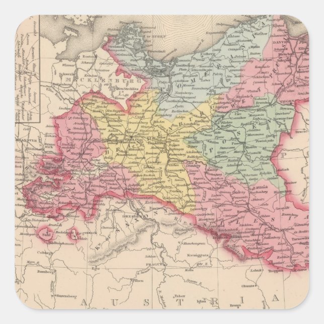 Prussia 7 square sticker (Front)